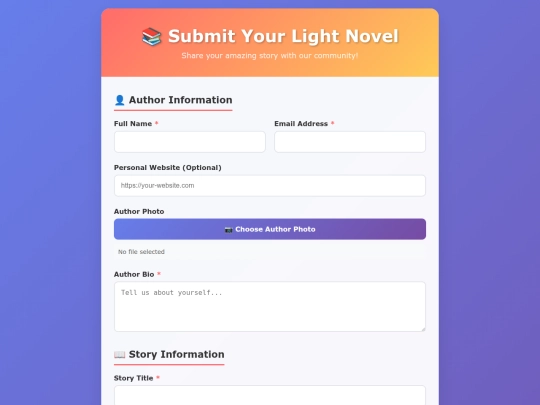submit-story screenshot