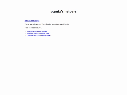 helpers screenshot