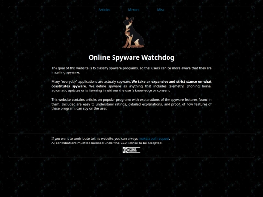 spyware screenshot