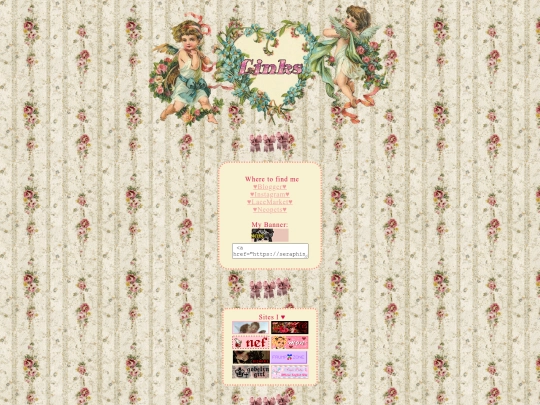 Links screenshot