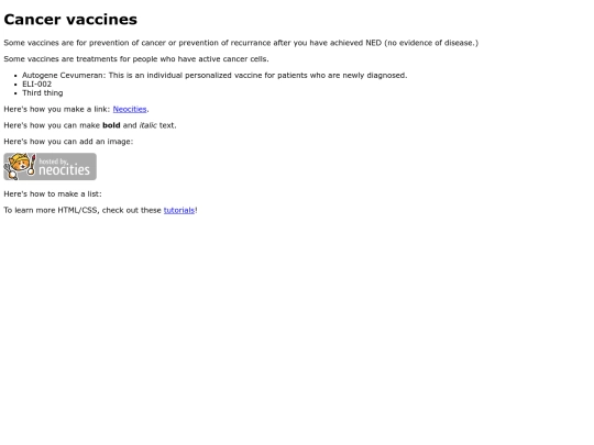 vaccine screenshot
