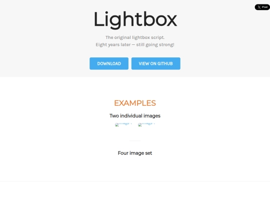 lightbox screenshot