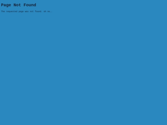not_found screenshot