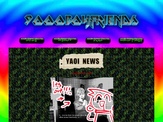 yaoi/news screenshot
