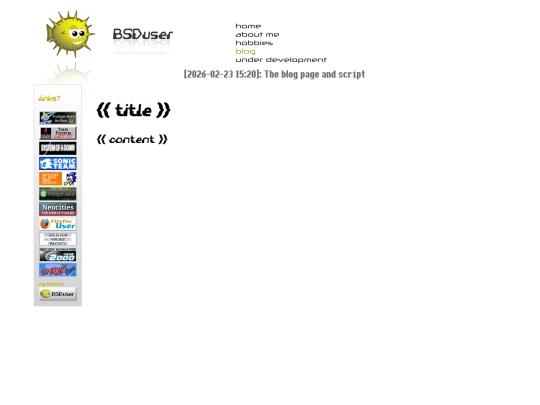 blog/template screenshot