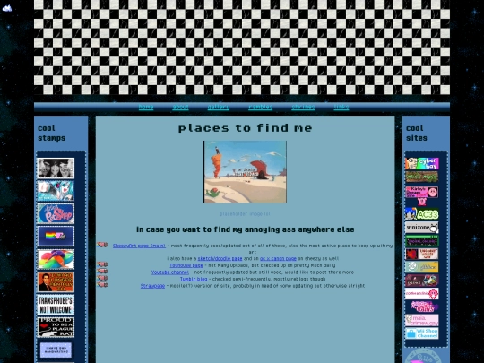 links screenshot