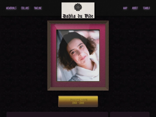 portraits/jenniferlevin screenshot