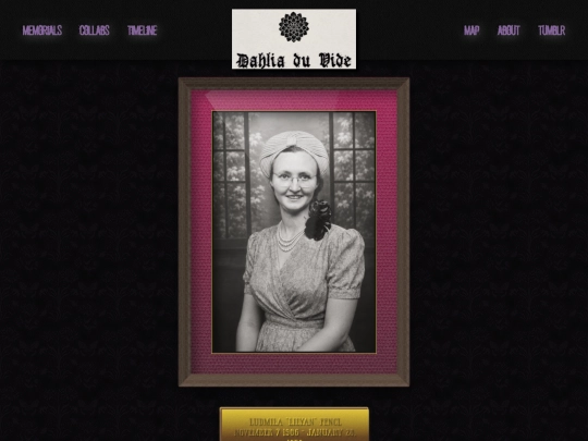 portraits/ludmilafencl screenshot