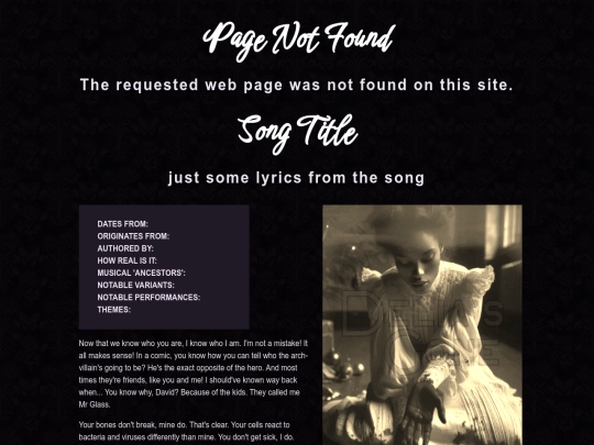 songs/songtemplate screenshot