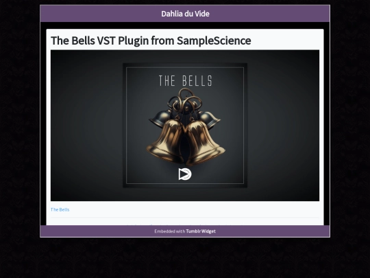 tumblrfeedwidget screenshot