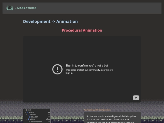 pages/locust_development screenshot