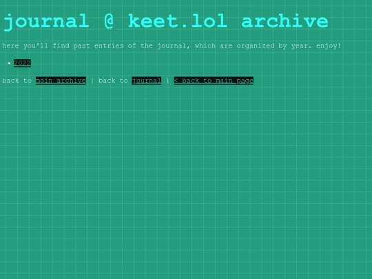journal/archive screenshot