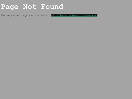 not_found screenshot