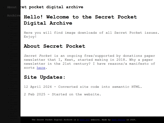 zines/secret-pocket screenshot
