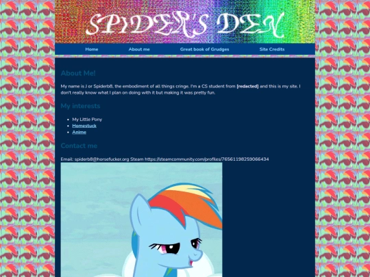 aboutme screenshot