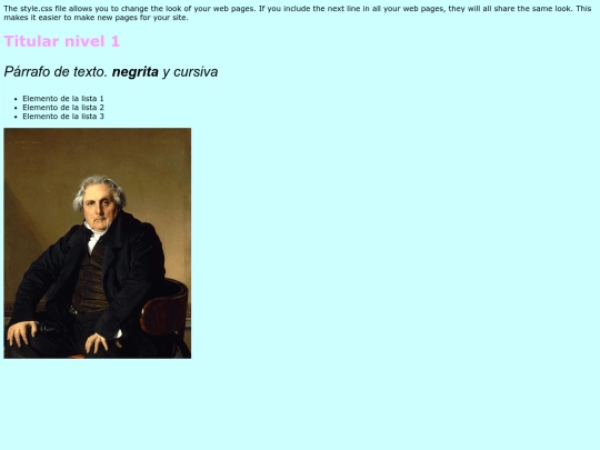 index screenshot