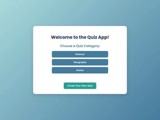 App Store/Apps/Quiz Time! screenshot