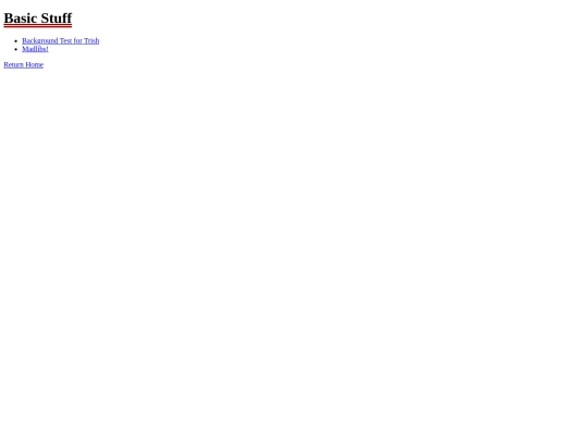 Basic screenshot