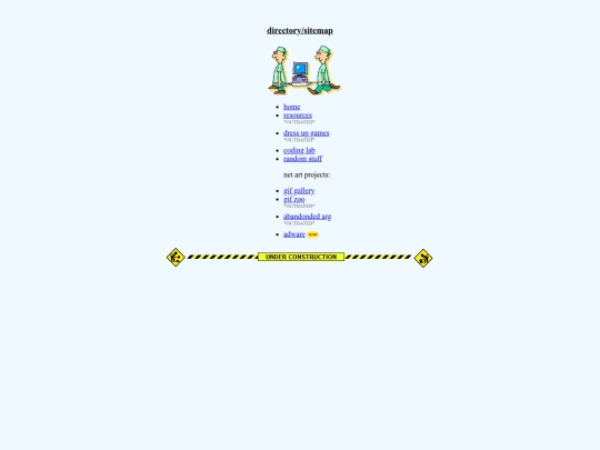 sitemap screenshot
