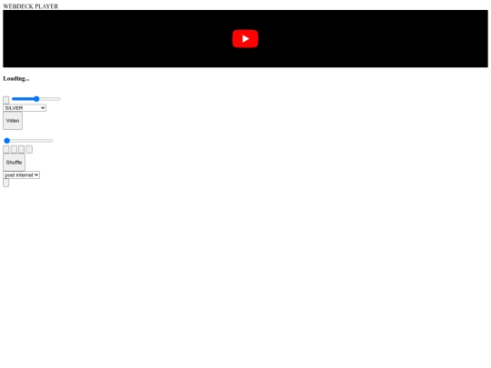 webdeck-player/webdeck screenshot