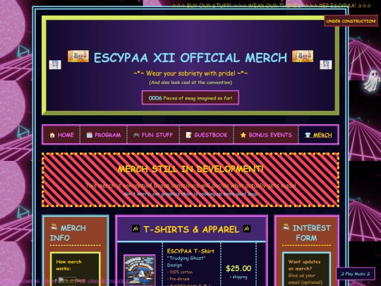 merch screenshot