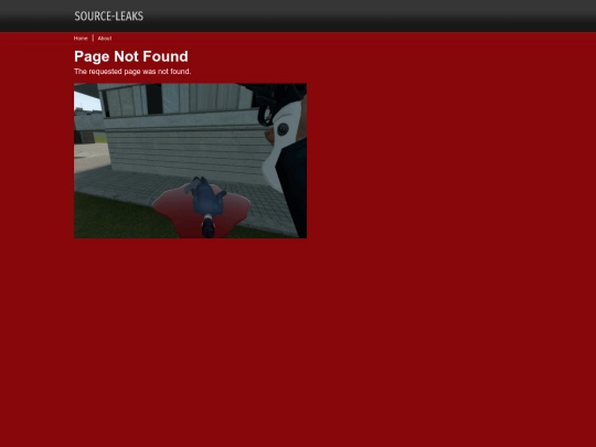 not_found screenshot
