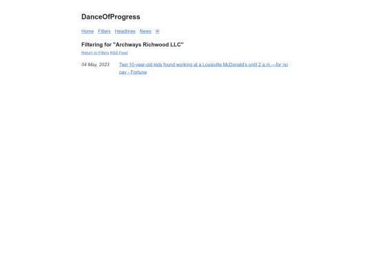 organizations/archways-richwood-llc screenshot