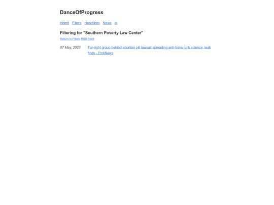 organizations/southern-poverty-law-center screenshot