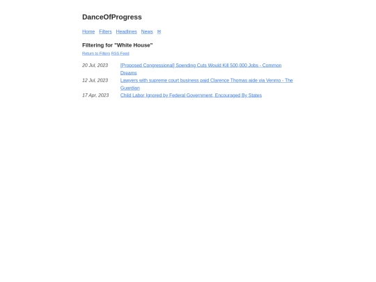 organizations/white-house screenshot