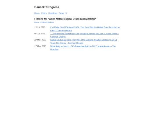 organizations/world-meteorological-organization-wmo screenshot