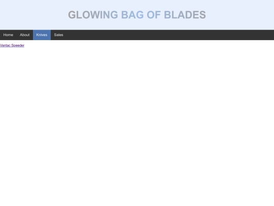 knife-list screenshot