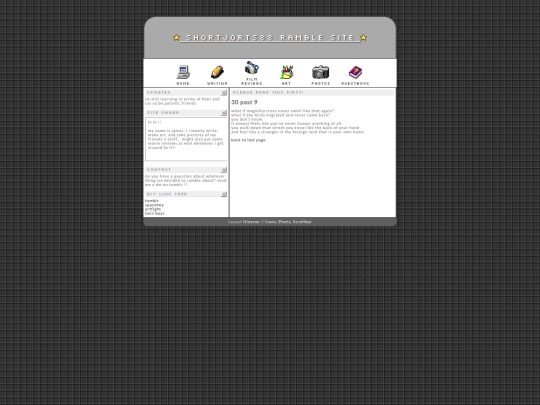 pages/writing/nostalgia screenshot