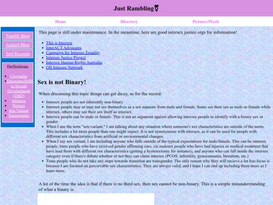 sex-binary screenshot
