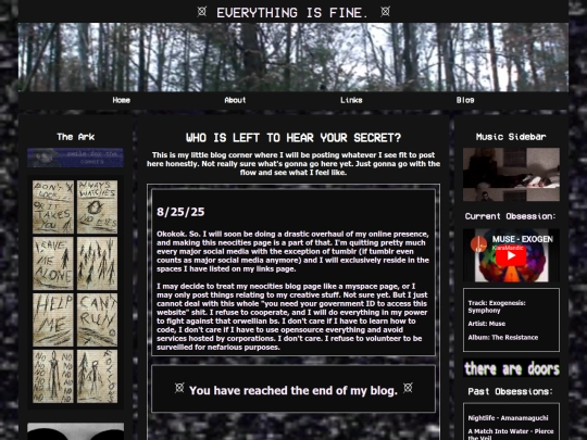 blog screenshot