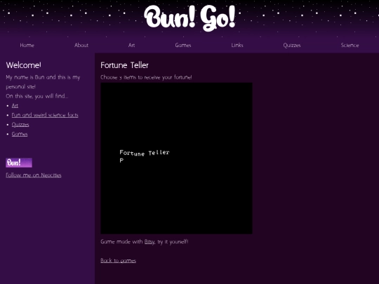 fortuneteller screenshot