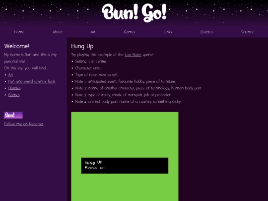 hungup screenshot