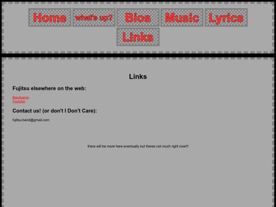links screenshot