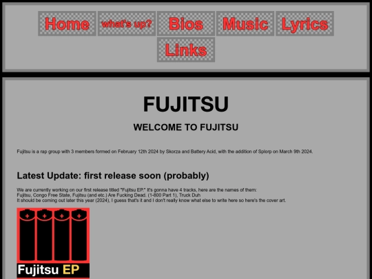 test screenshot