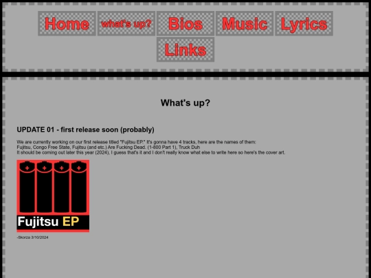 updates screenshot