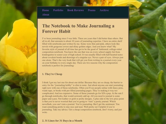 posts/2024-11-20-Article-about-Journaling screenshot
