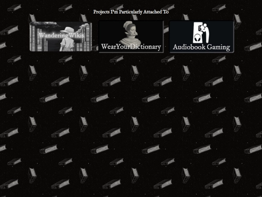 Projects screenshot