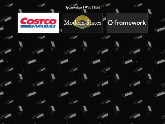 Sponsors screenshot