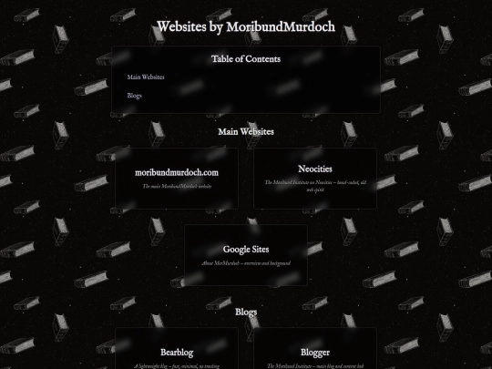 Websites screenshot