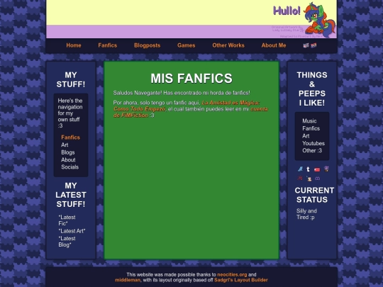 es/Fanfics screenshot