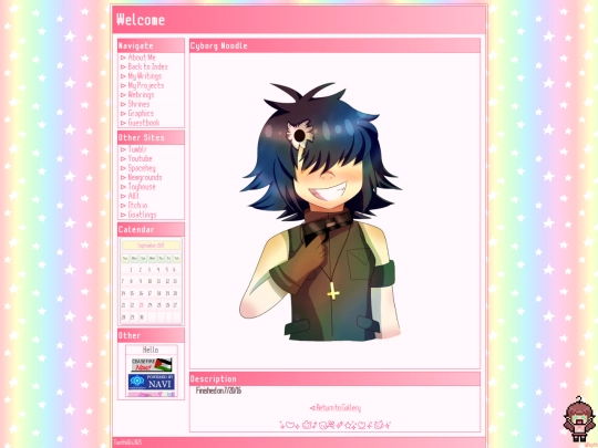 ArtGallery/CyborgNoodle screenshot