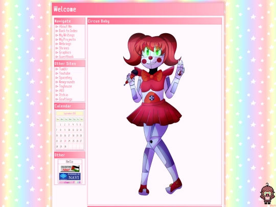 ArtGallery/circusbaby screenshot
