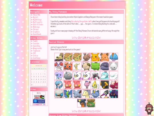 Collections/ShinyPokemon/full-list screenshot