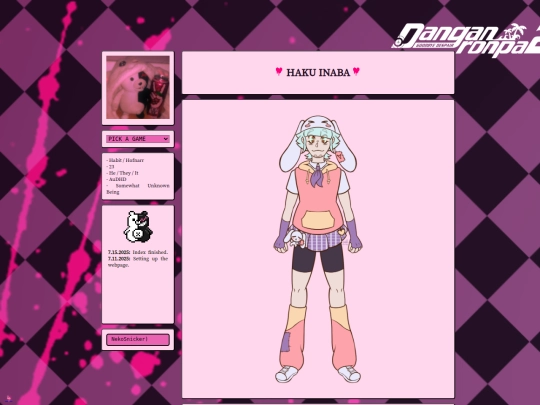 danganselfships/Yuin screenshot