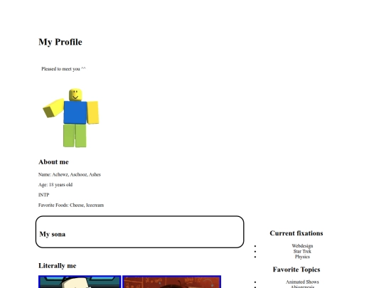 profile screenshot