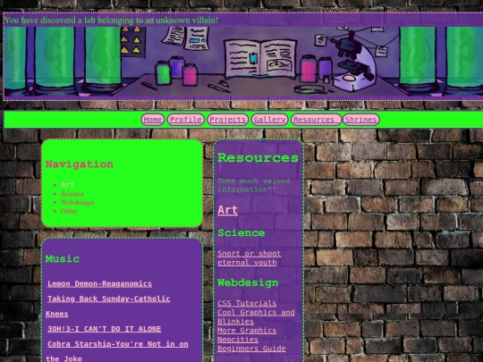 resources screenshot